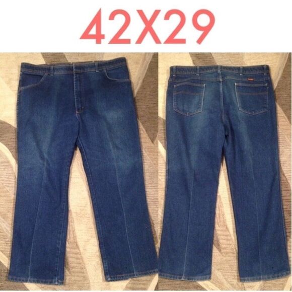 Wrangler Jeans 42X29 Straight Leg - Picture 1 of 4